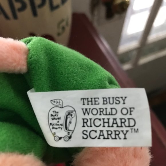 Richard Scarry Sergeant Murphy, Bananas Gorilla, Frumble Pig Gund Plush - Picture 6 of 6